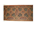 Screen, Wood; turned, carved, and painted